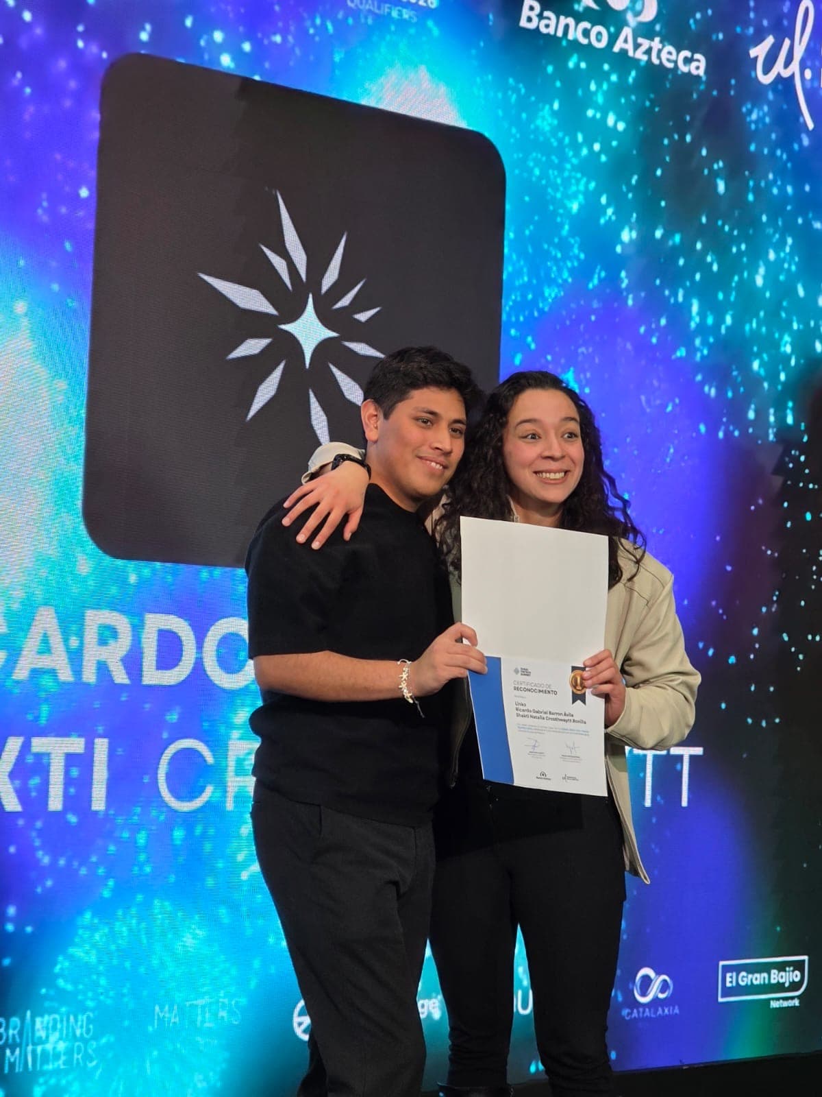 Presentación en escenario